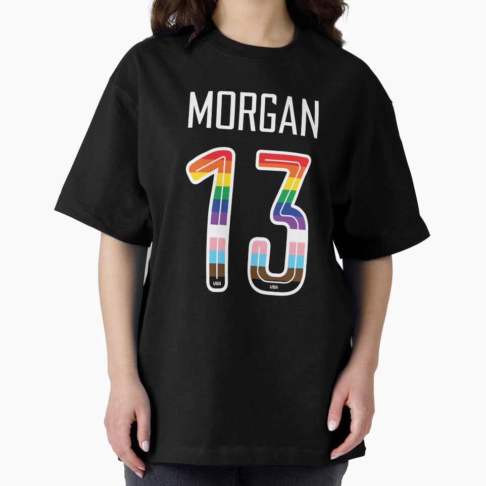 Alex Morgan 13 / USWNT / Alex Morgan Pride Jersey Style by elopez1755