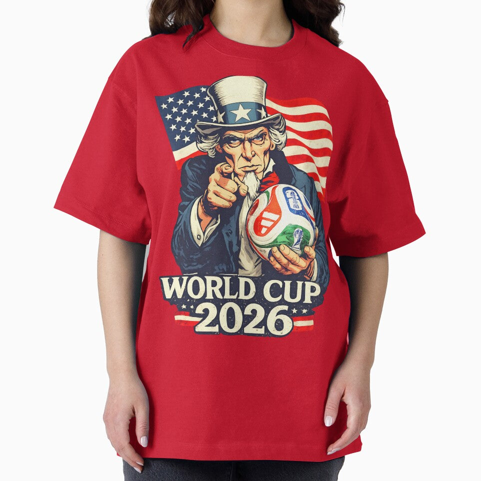 USA World Cup 2026 Uncle Sam Soccer by 07Saga01city