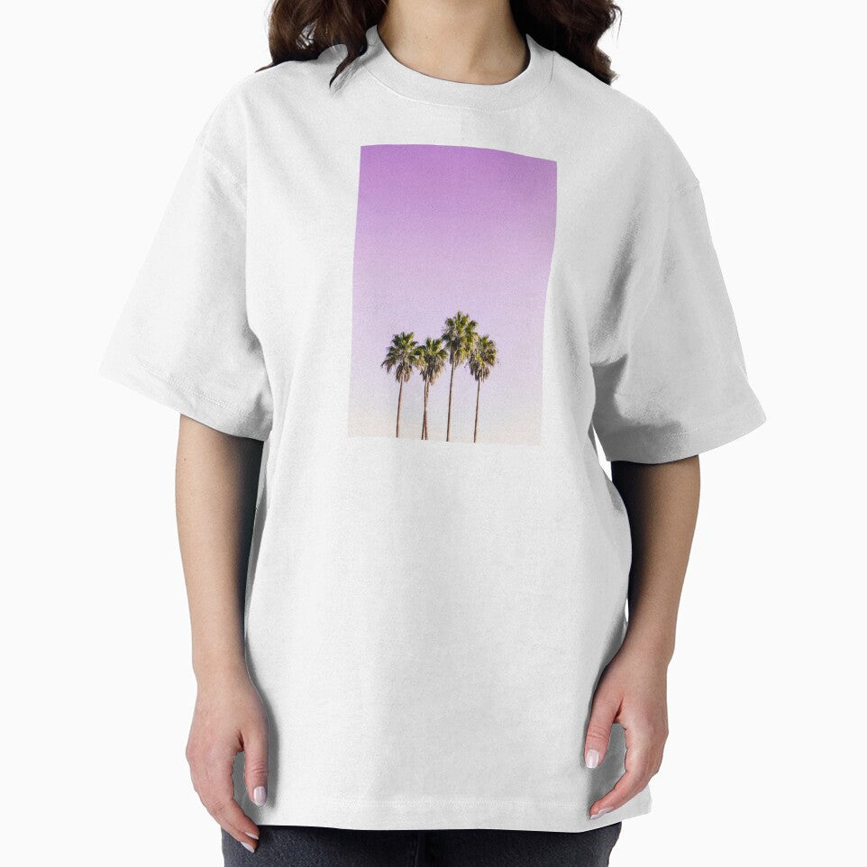 Cotton Candy Skies & Palm Trees, Paradise, Vacation, Vacay, Gradient, by GionaSophia