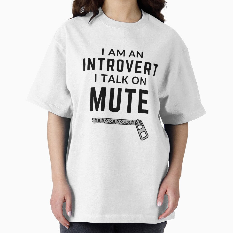 I AM AN INTROVERT - I TALK ON MUTE [P-M 1] by HIPNOTIZAR  CRAFTS