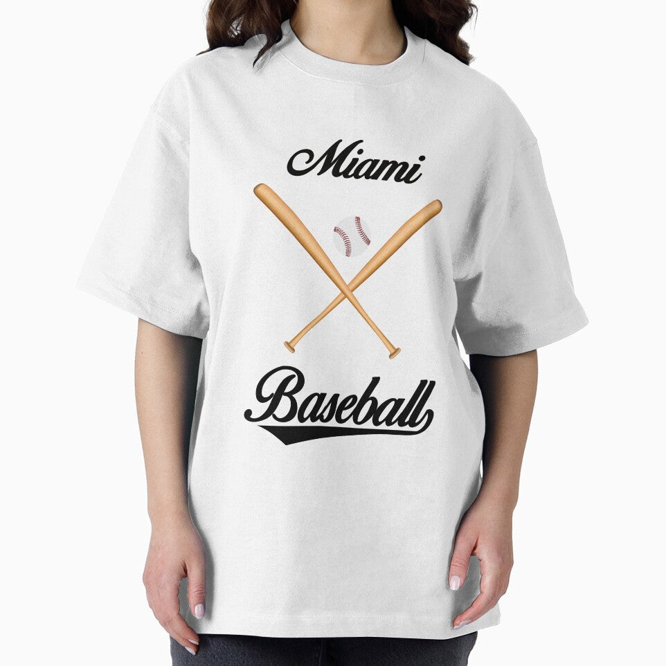 Miami Baseball T-Shirt for Men and Women by AllStarMerch