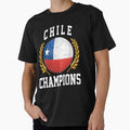SOCCER BALL FLAG CHAMPIONS - CHILE - Fans and Teams for Men and Women T-shirt by wallsandpatts