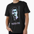 Ronaldo holographic Style Portrait art illustration by 442workshop