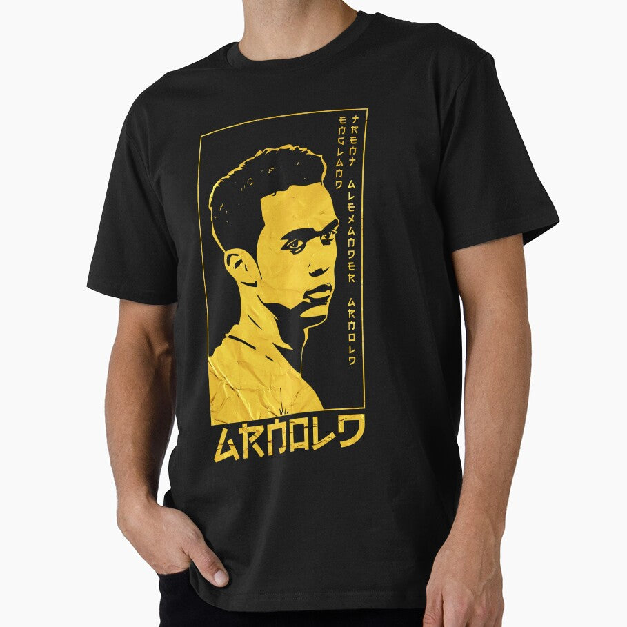 Trent Alexander Arnold Golden Style Portrait art illustration by 442workshop