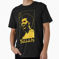 Mo Salah Golden Style Portrait art illustration by 442workshop