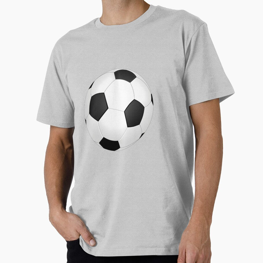 Classic Soccer Ball Sticker by stylishsketcher