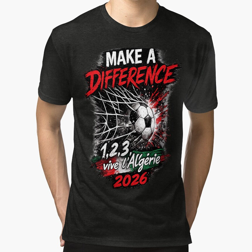 Make a Difference – 1, 2, 3 Vive L'Algérie 2026 by DesignMod