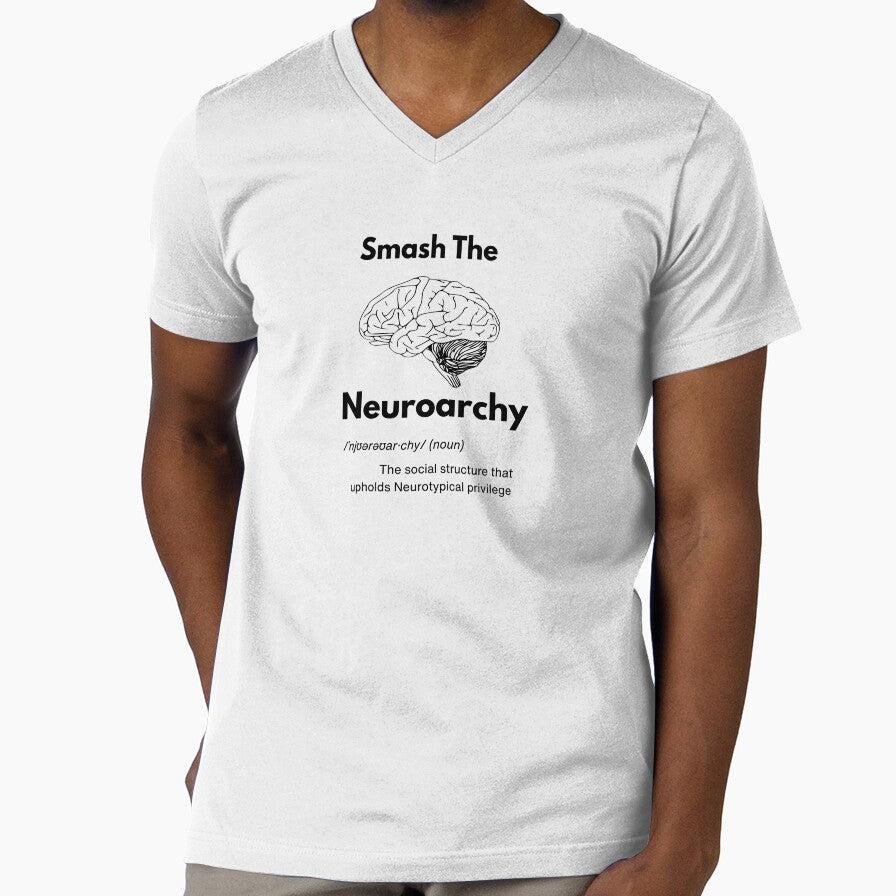 Smash the Neuroarchy Dictionary Definition (Black Text) by DrBethRadulski