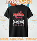 St John’s Red Storm Men’s Basketball 2026 Big East Champions skyline t-shirt