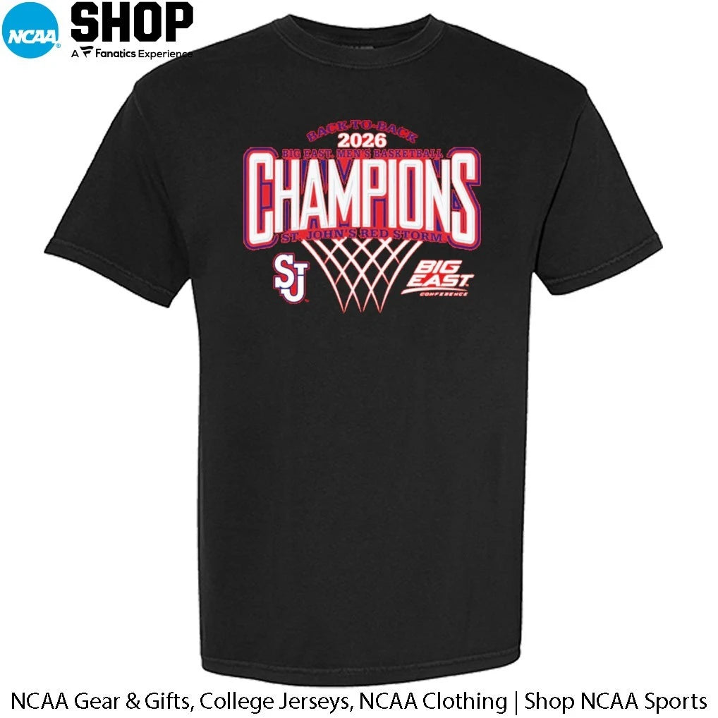 St John’s Red Storm Men’s Basketball 2026 Big East Regular Season Champions T-Shirt
