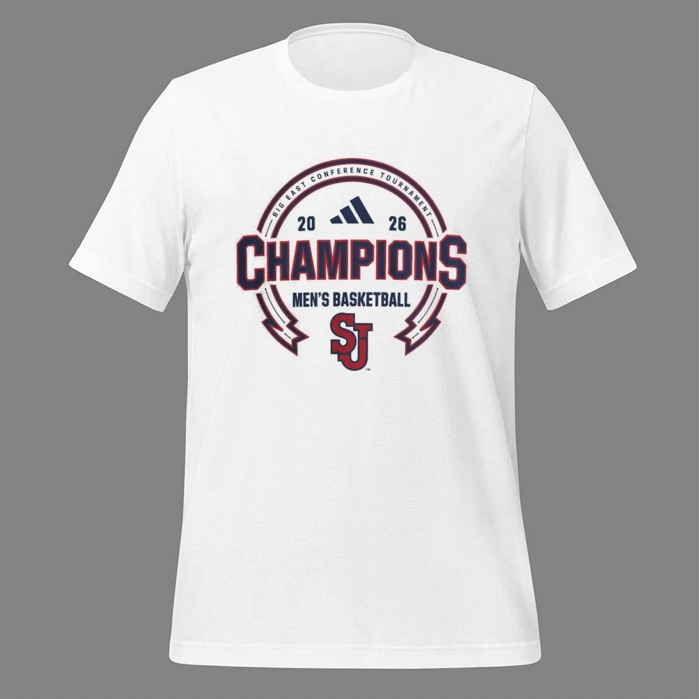 St. John’s Men’s Basketbal 2026 Big East Tournament Champions Shirt