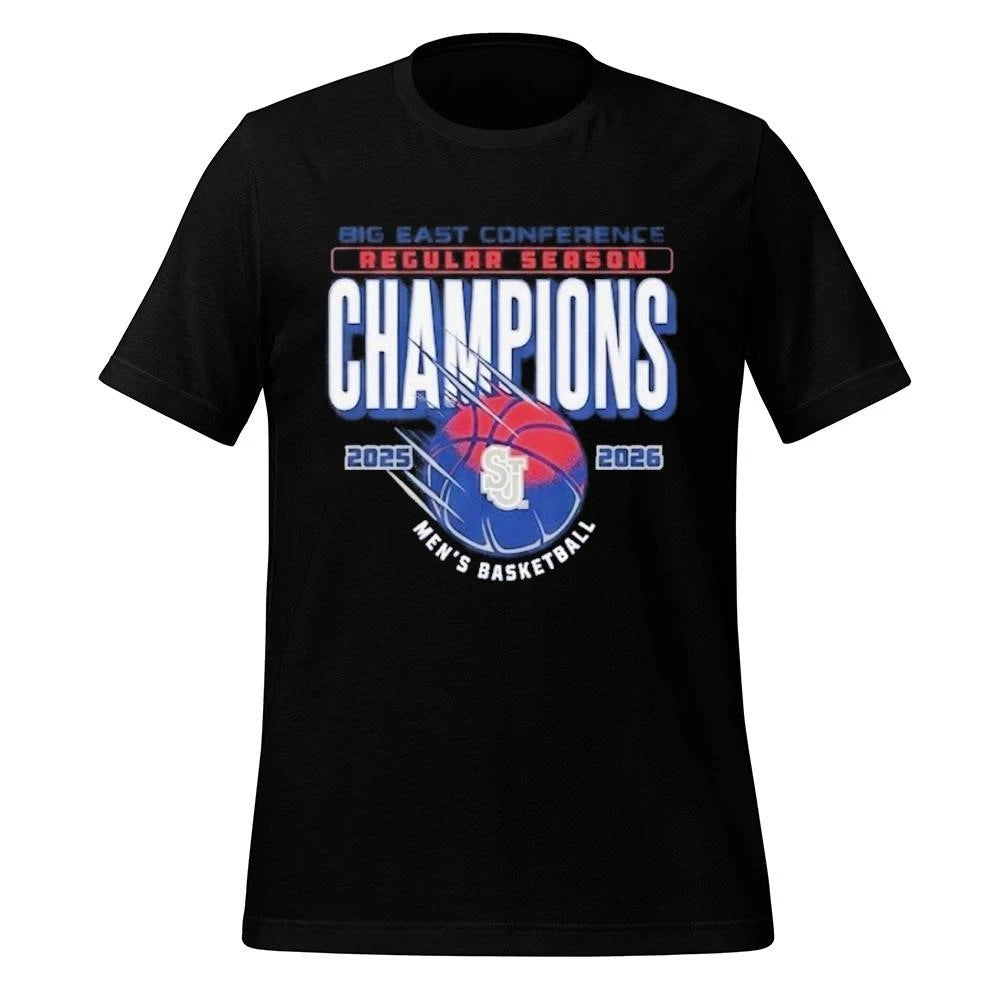 St. John’s Men’s Basketball Big East Conference Regular Season Champions 2025-26 Shirt
