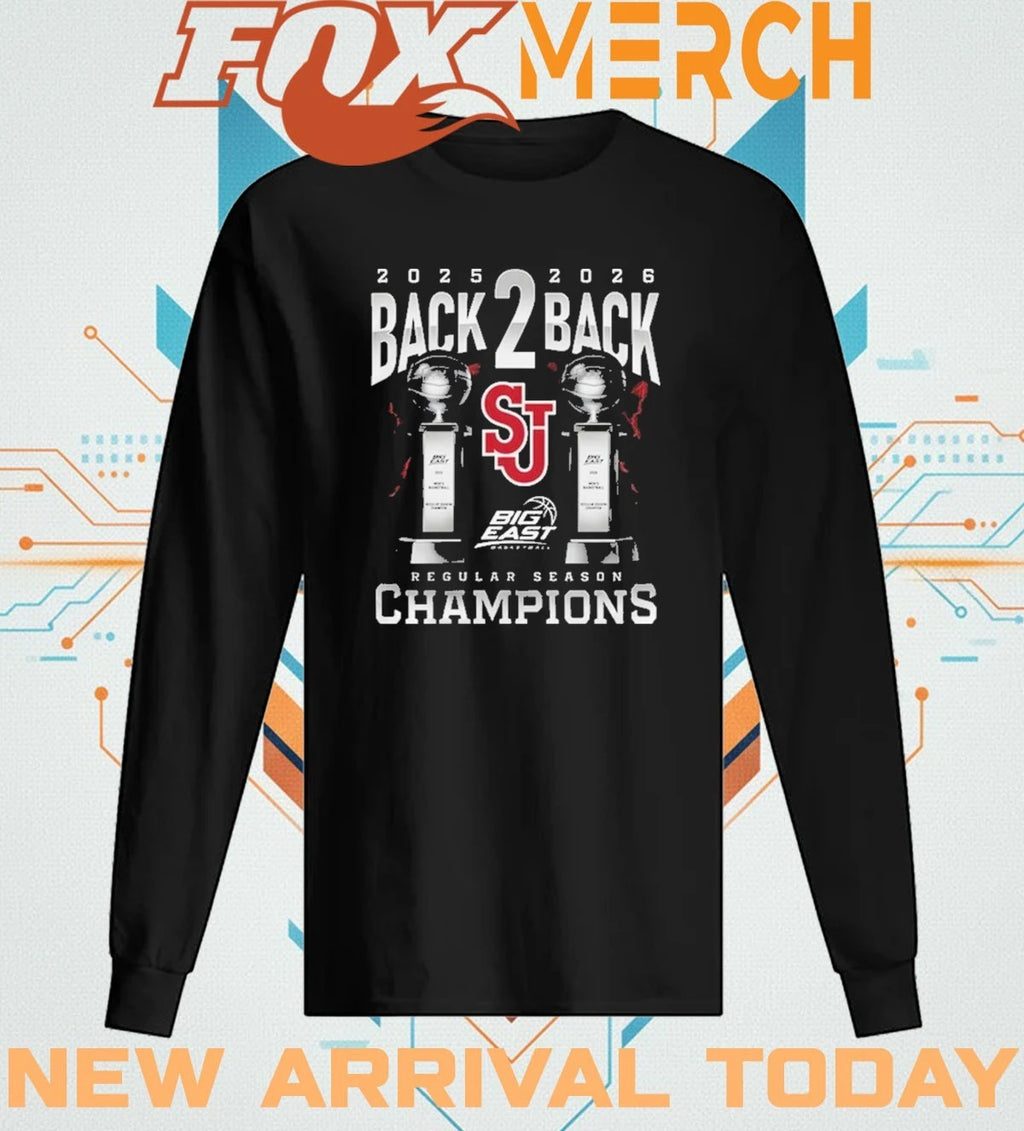 St. John’s Red Storm 2026 Big East Tournament Champions t-shirt