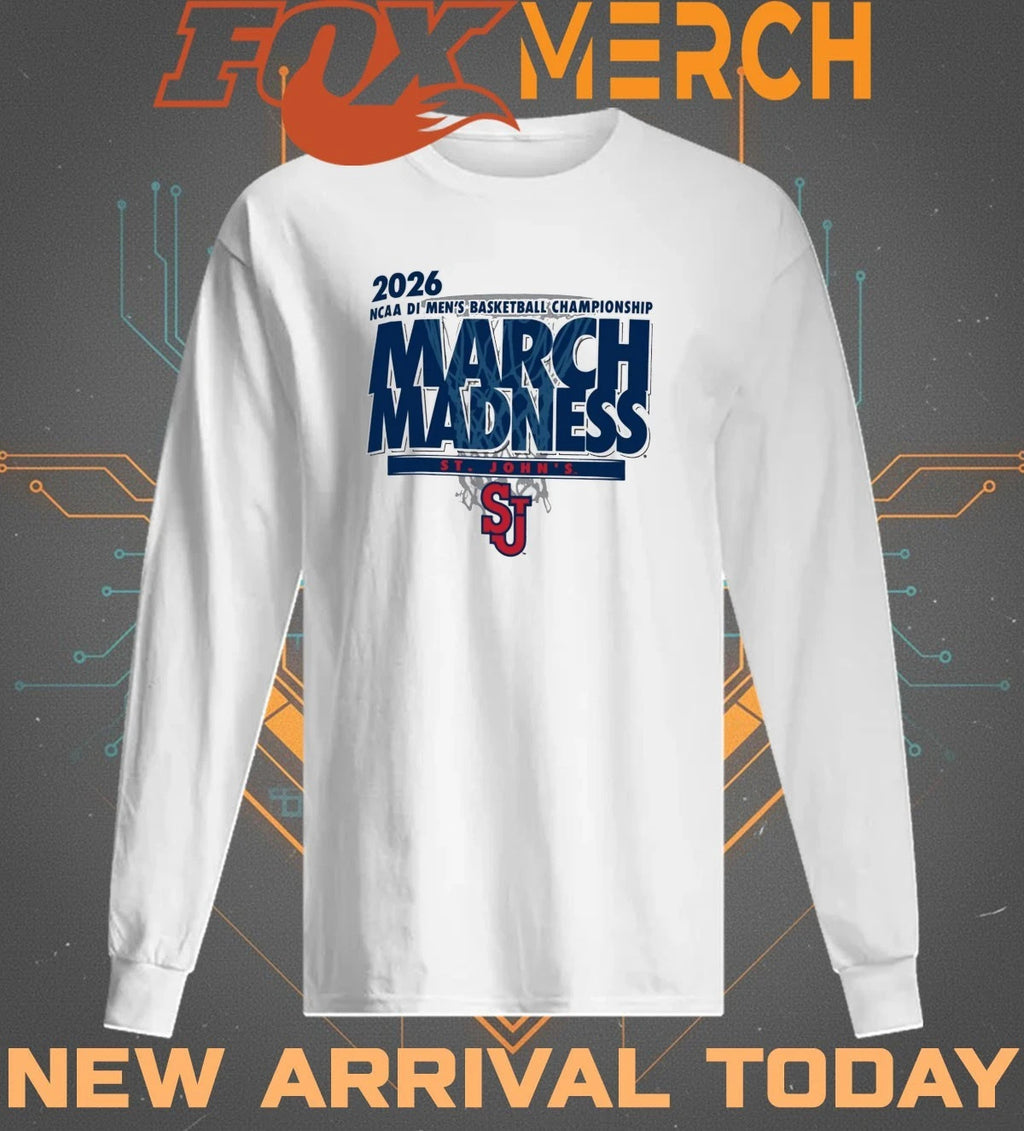 St. John’s Red Storm 2026 NCAA DI Men’s Basketball Championship March Madness shirt