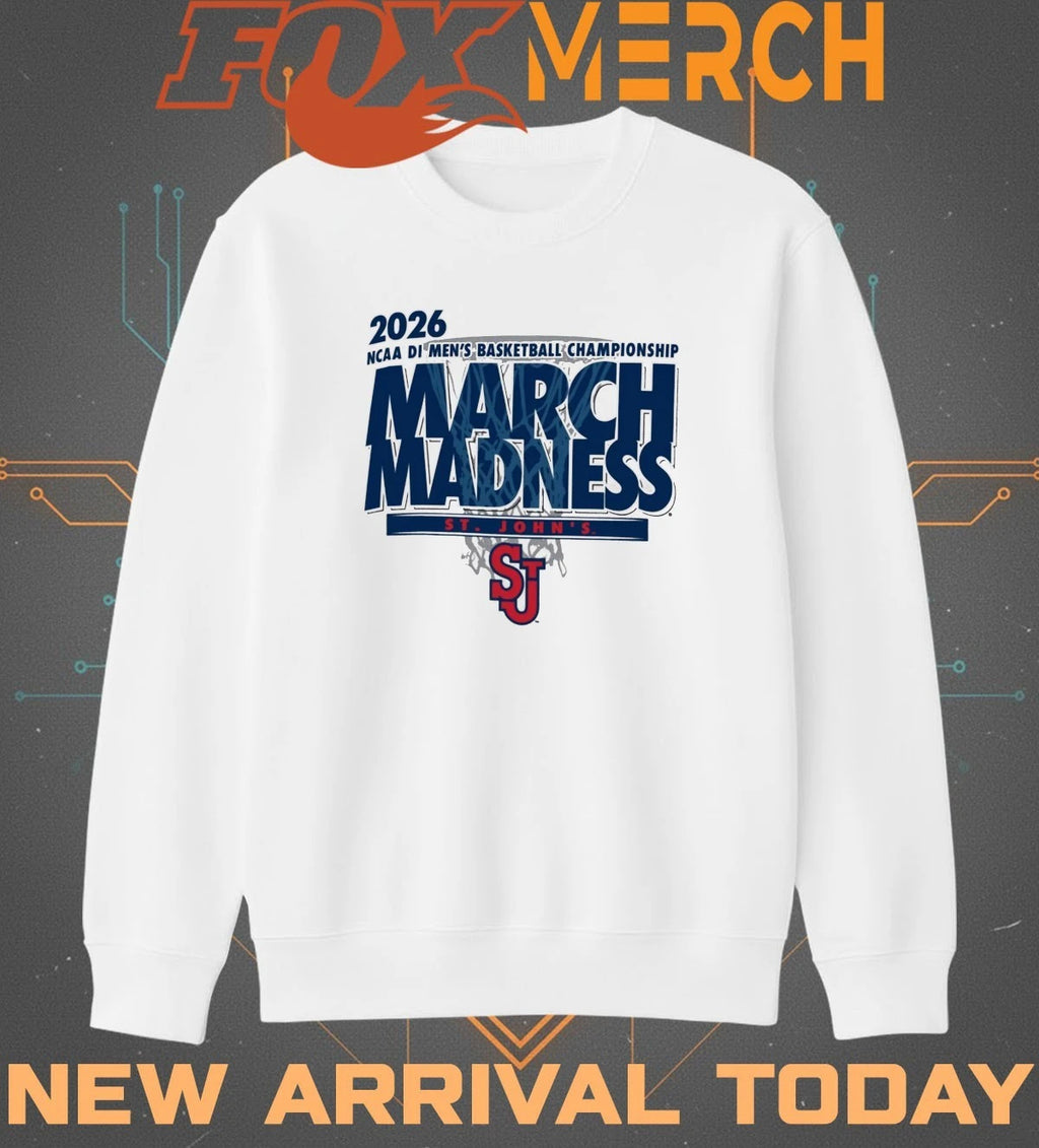 St. John’s Red Storm 2026 NCAA DI Men’s Basketball Championship March Madness shirt