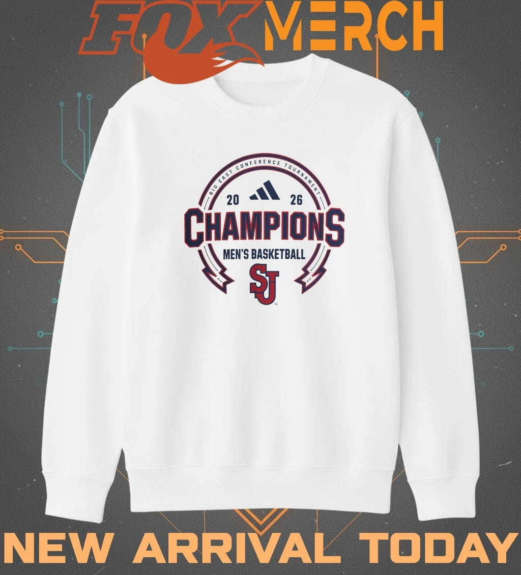 St. John’s Red Storm Men’s Basketball 2026 Big East Conference Tournament Champions t-shirt