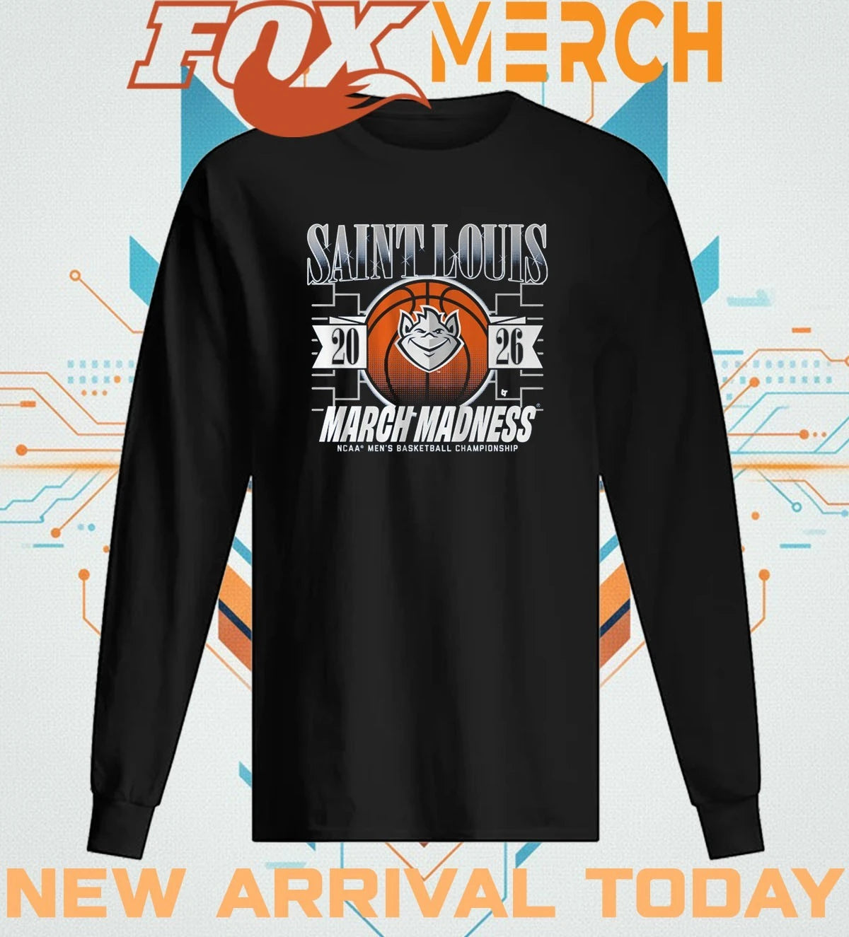St. Louis Billikens Women’s Basketball 2026 March Madness t-shirt