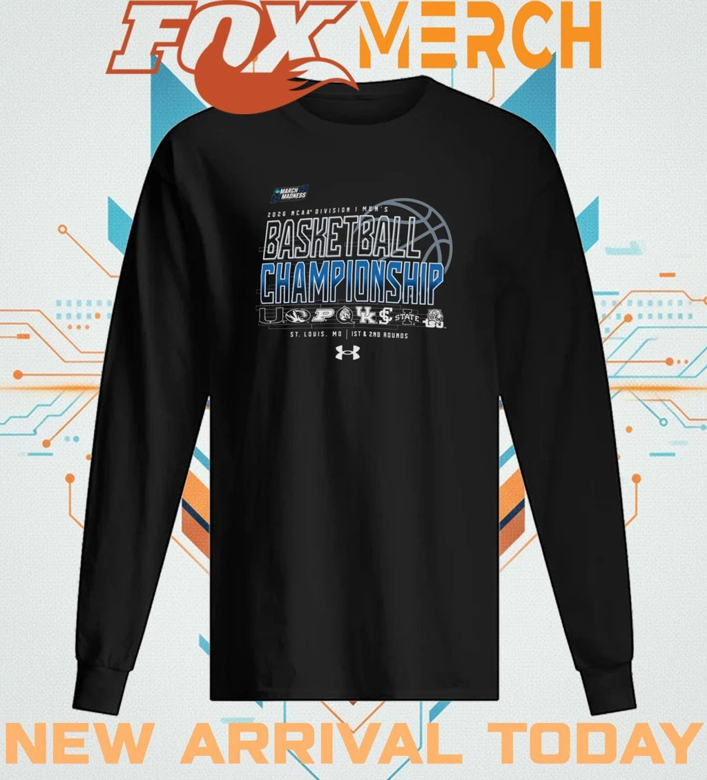 St. Louis, Mo 2026 NCAA Division I Men’s Basketball Championship 1st &amp; 2nd Rounds shirt