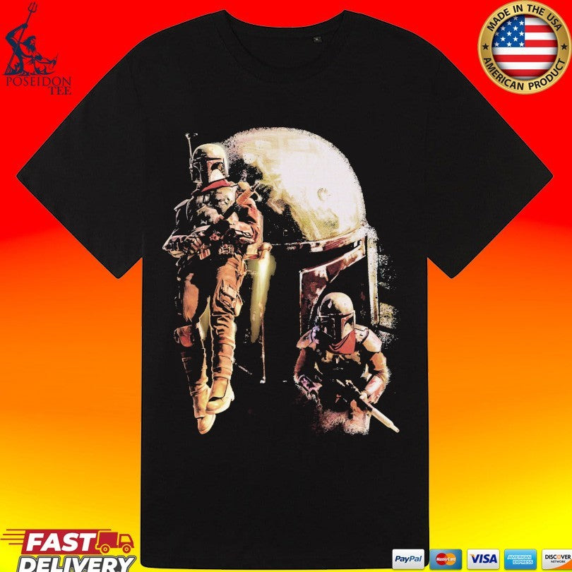 Star Wars Cobb Vanth Collage Forge T-shirt