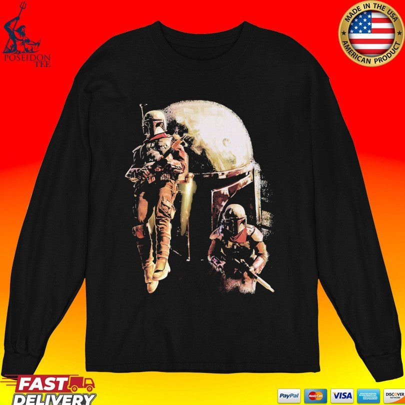 Star Wars Cobb Vanth Collage Forge T-shirt