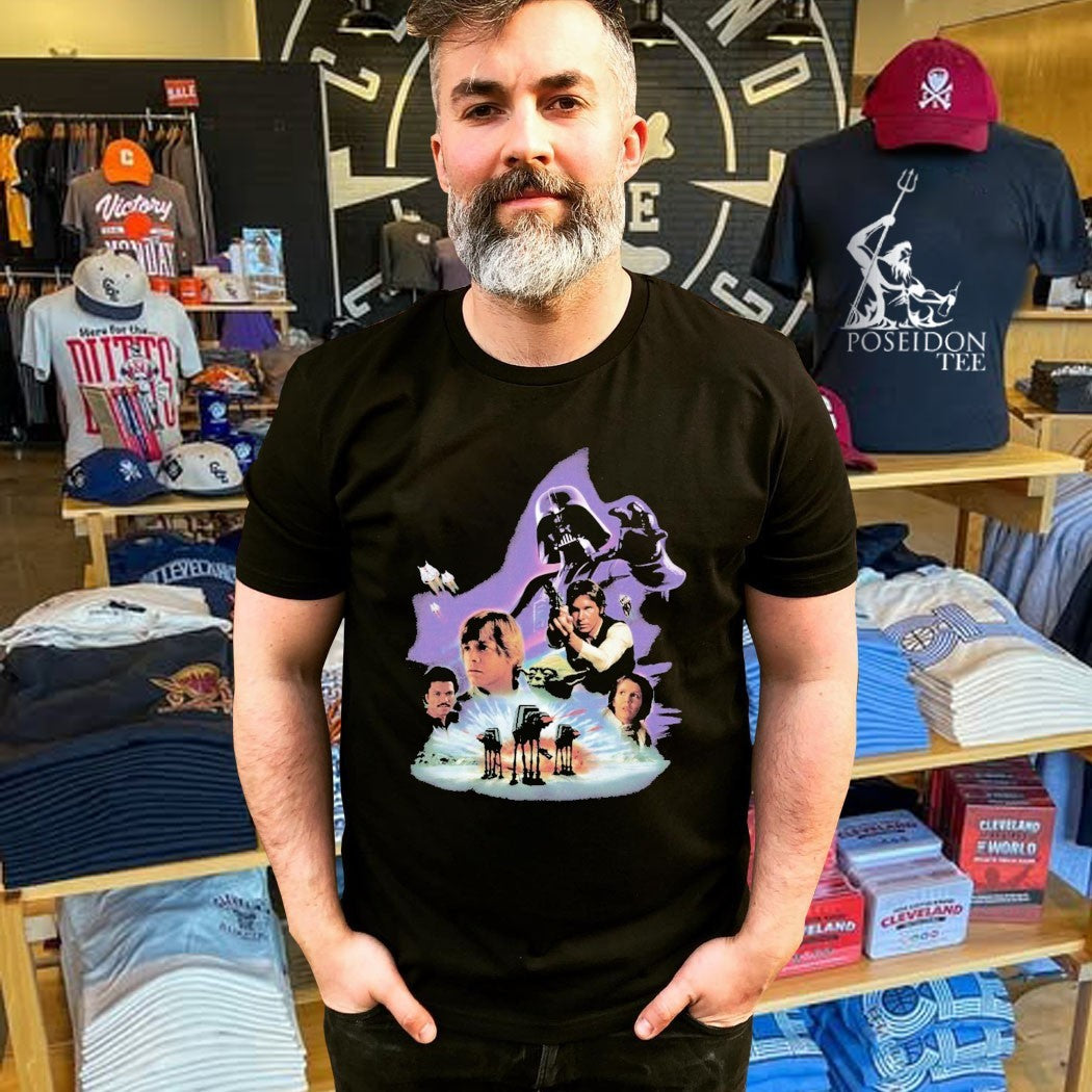 Star Wars Episode V Poster Forge T-shirt