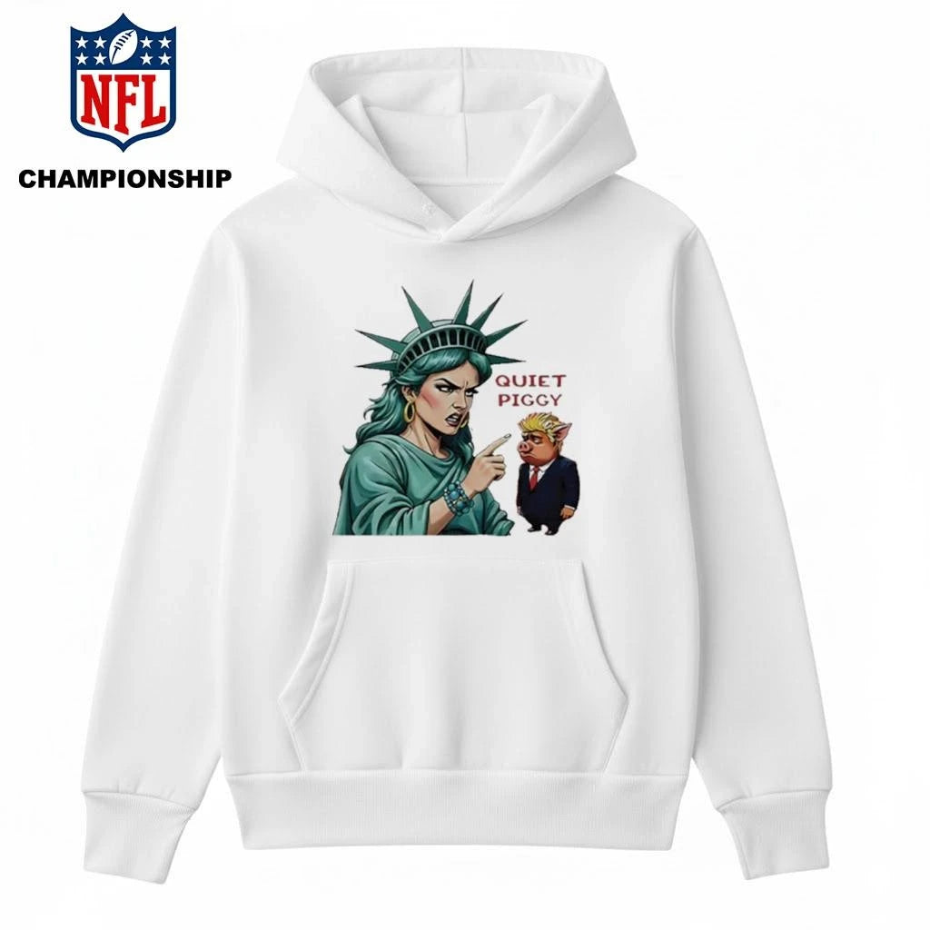 Statue Of Liberty Quiet Piggy Trump Shirt