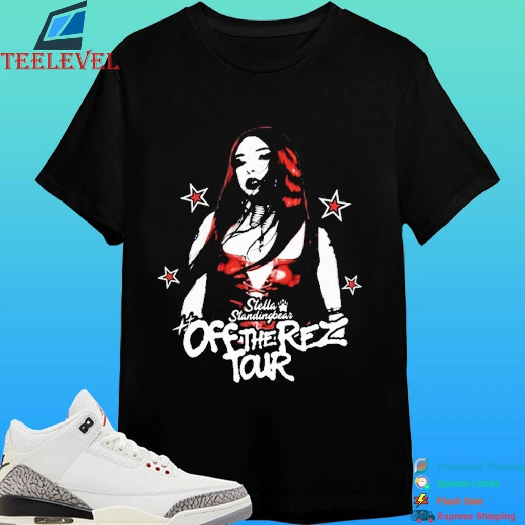 Stella Standing Bear Off The Rez Tour 2026 Shirt
