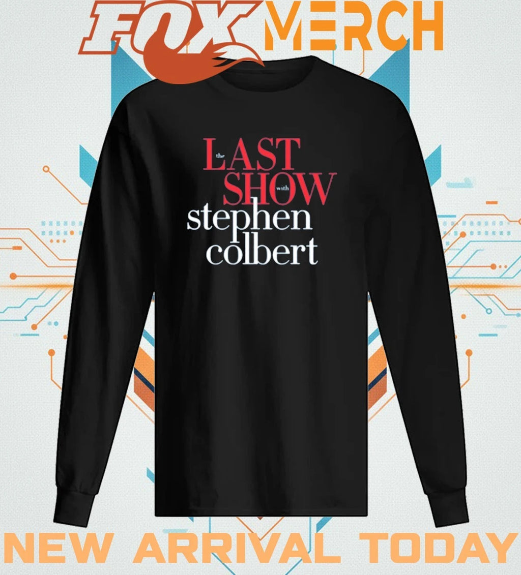 Stephen Colbert last show Stephen Colbert thanks for watching t-shirt