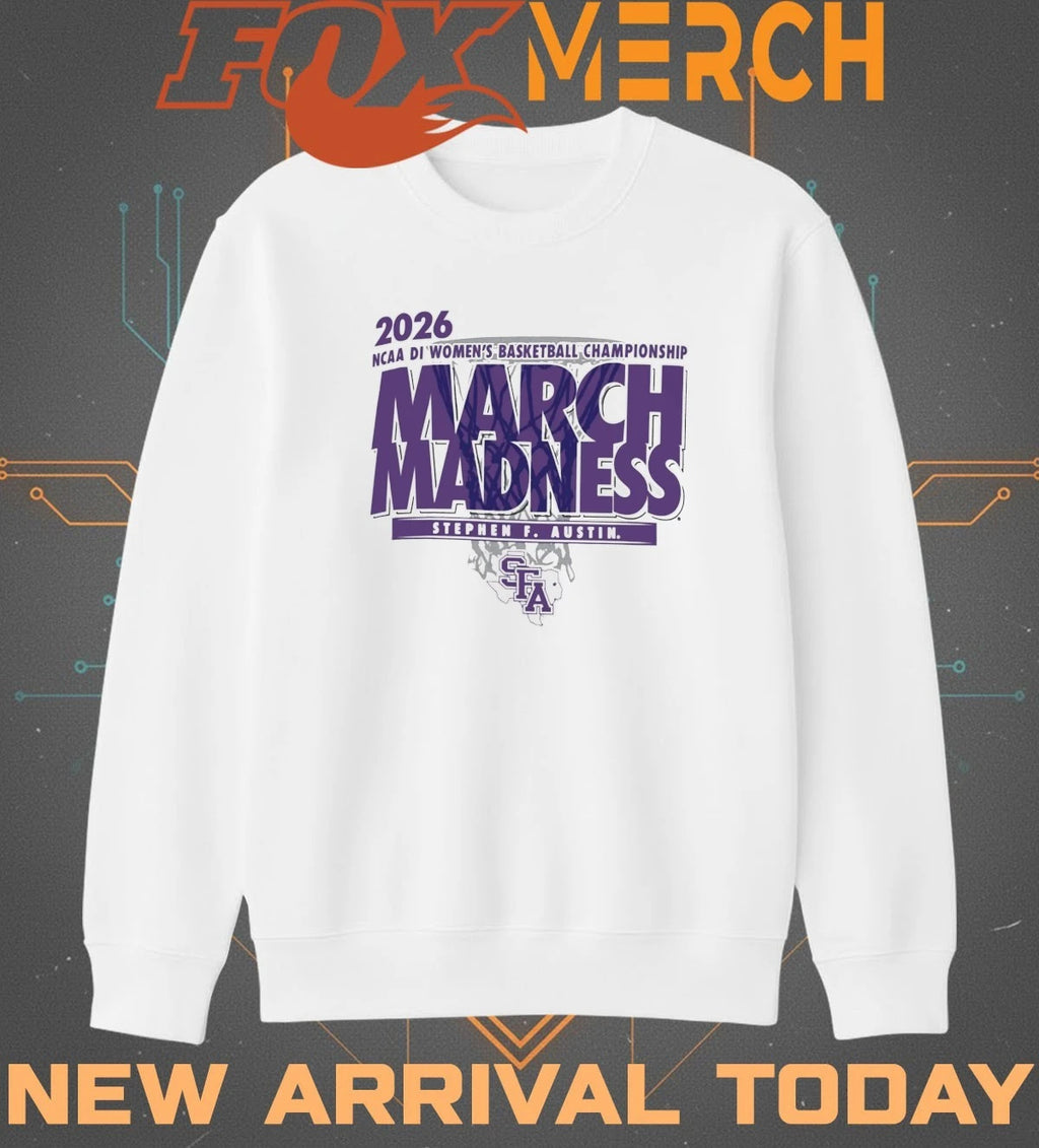 Stephen F. Austin Ladyjacks 2026 NCAA DI Women’s Basketball Championship March Madness shirt