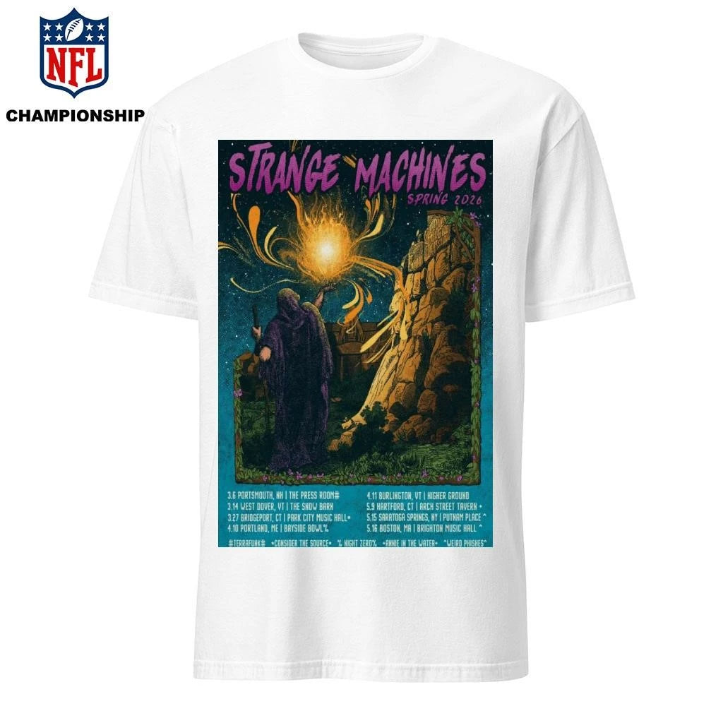 Strange Machines Spring Tour 2026 Poster Shirt
