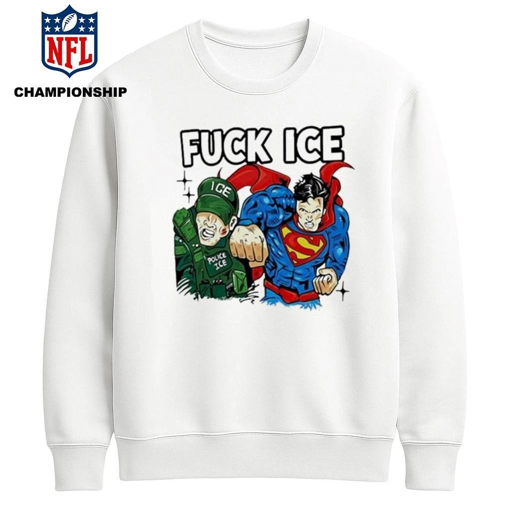 Superman Fuck Ice Police Shirt