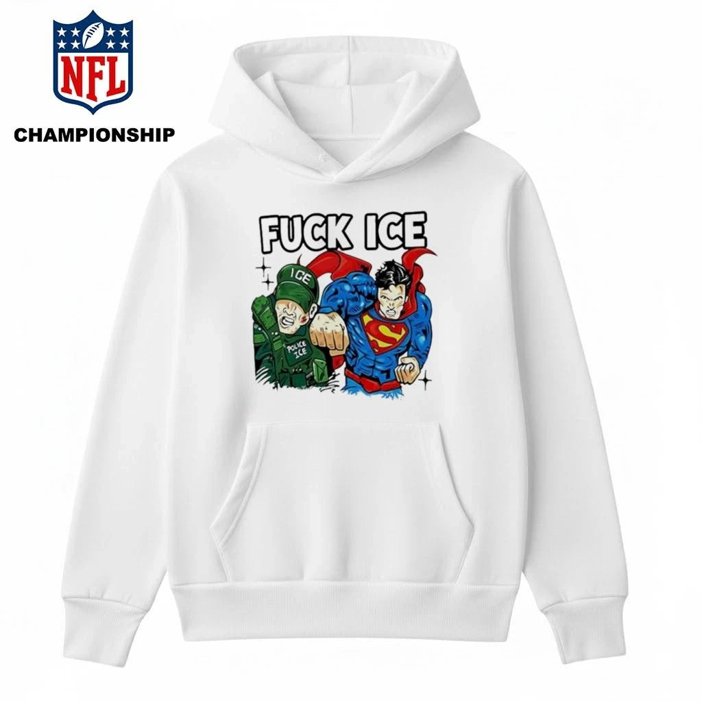 Superman Fuck Ice Police Shirt