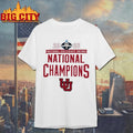tah Utes 2026 Ncaa National Collegiate Skiing National Champions Shirt