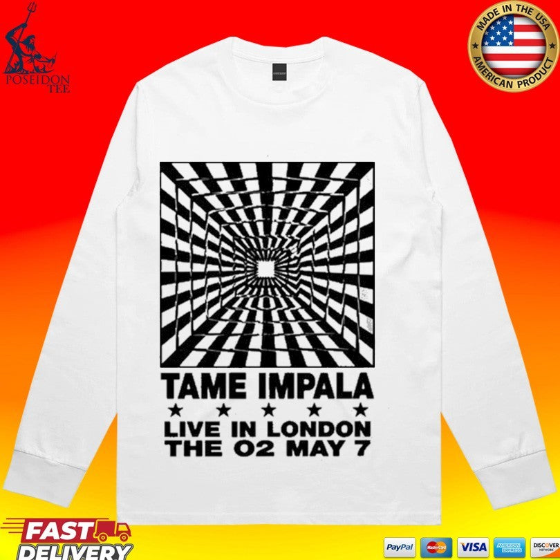Tame Impala The 02 London May 7 2026 T-shirt