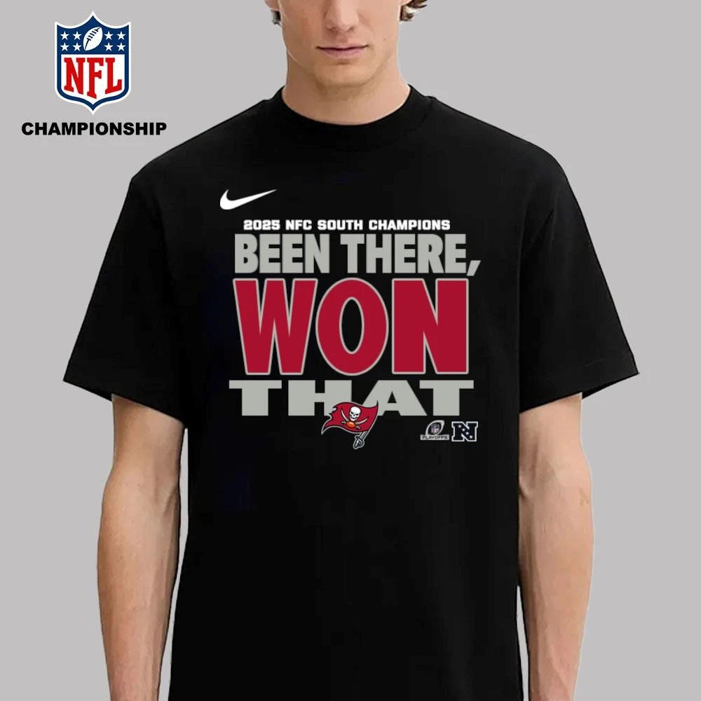 Tampa Bay Buccaneers 2025 NFC South Champions Shirt