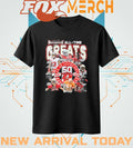 Tampa Bay Buccaneers all-time greats 2x Sb Champions 1976-2026 signatures t-shirt