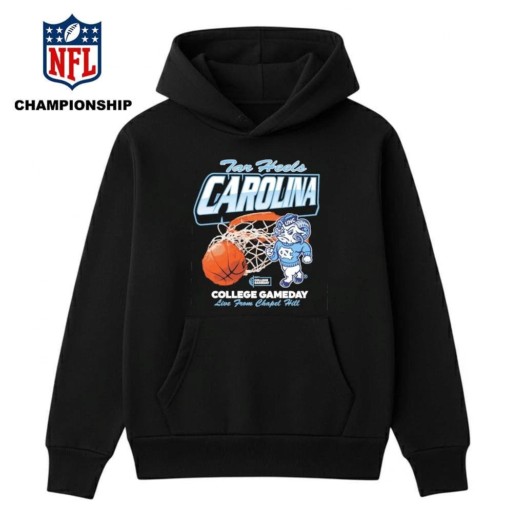 Tar Heels Carolina College Gameday Live From Chapel Hill Shirt