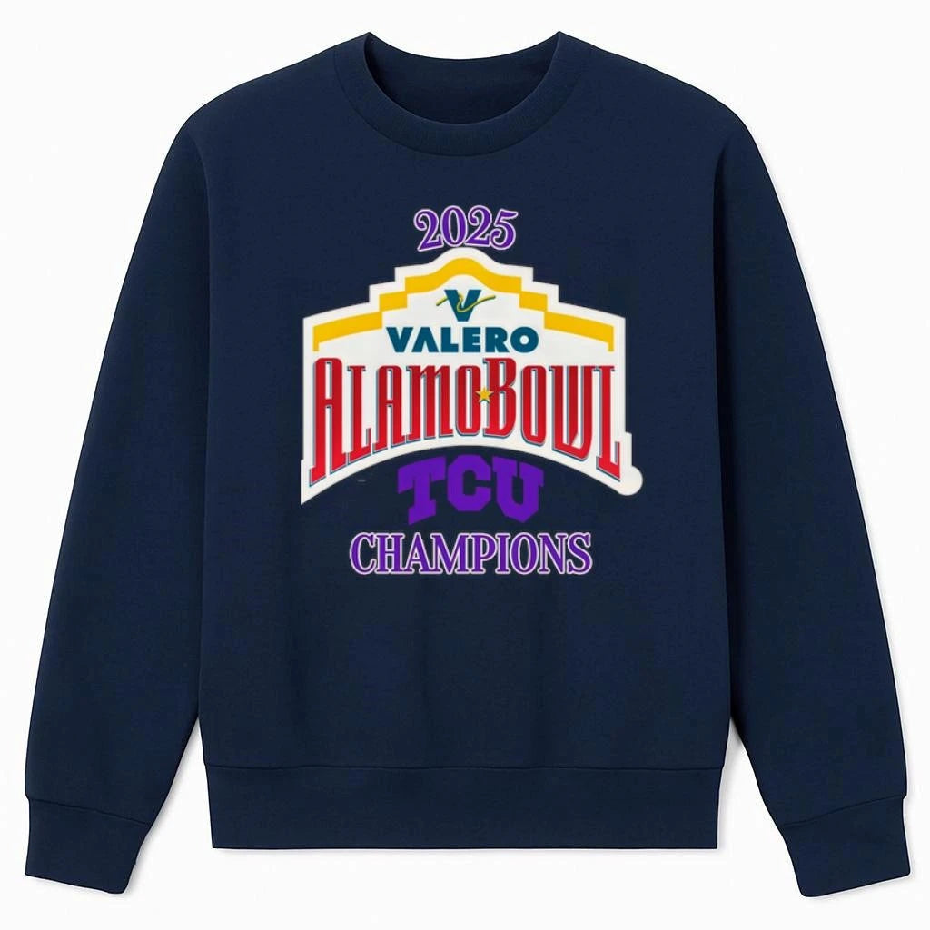 TCU Horned Frogs 2025 Alamo Bowl Champions Shirt