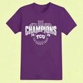 TCU Horned Frogs 2026 Women’s Basketball Big 12 Conference Champions Shirt