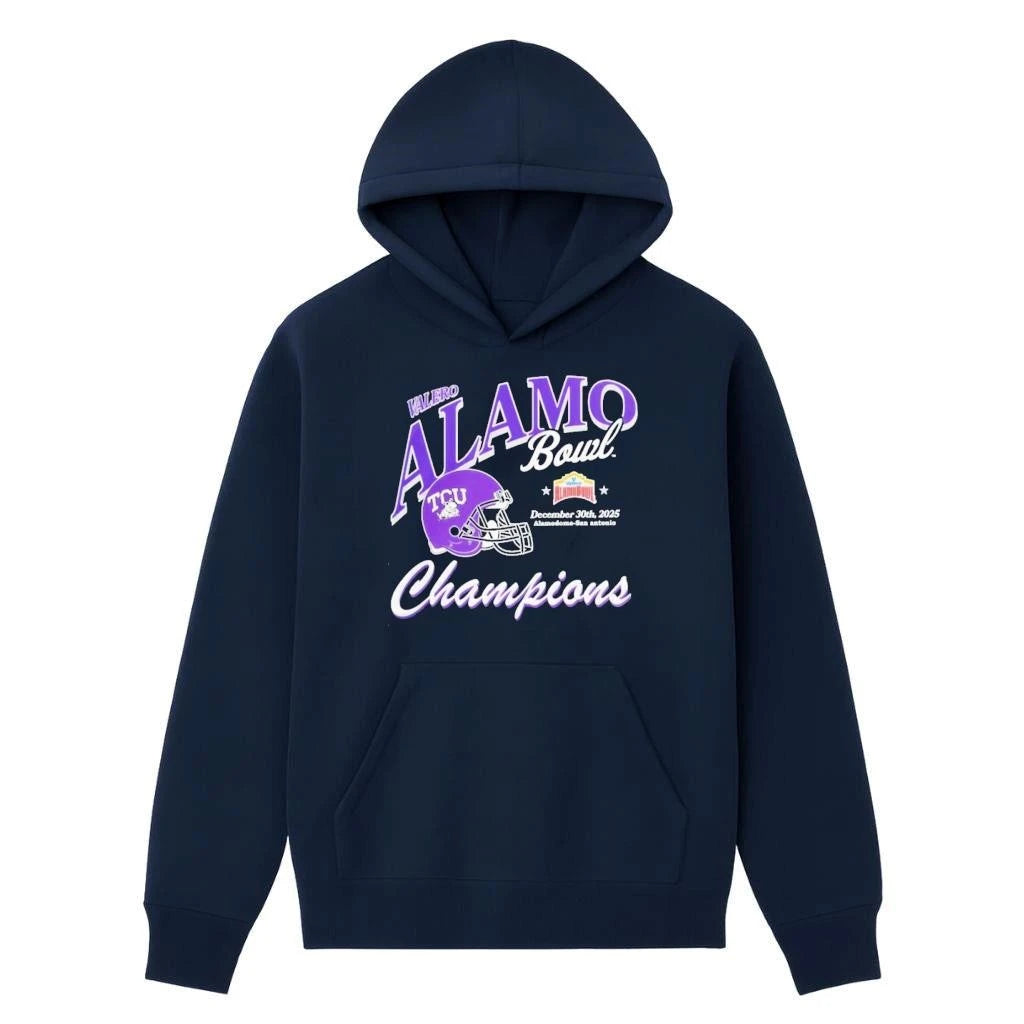 TCU Horned Frogs Valero Alamo Bowl Champions December 30th, 2025 Shirt