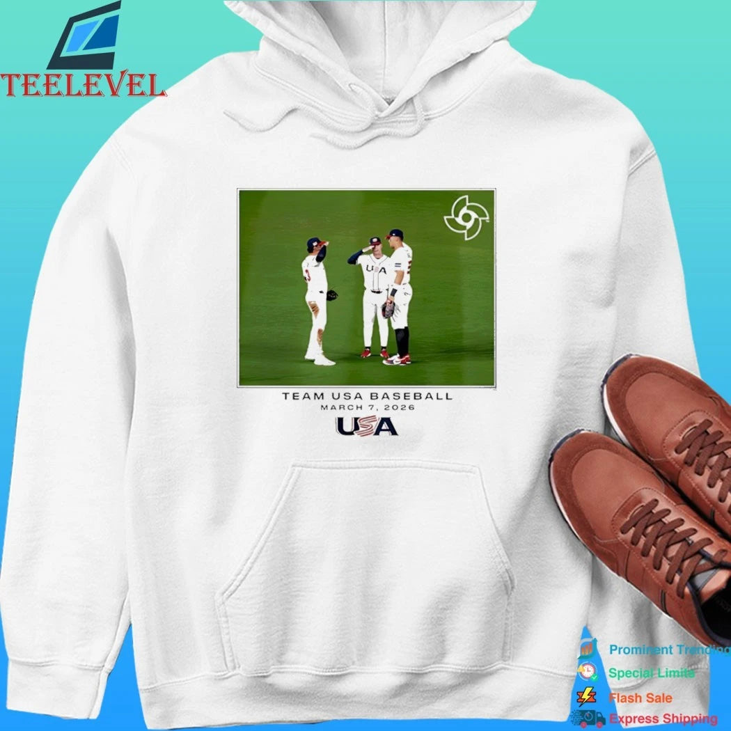 Team Usa Baseball March 7 2026 Shirt