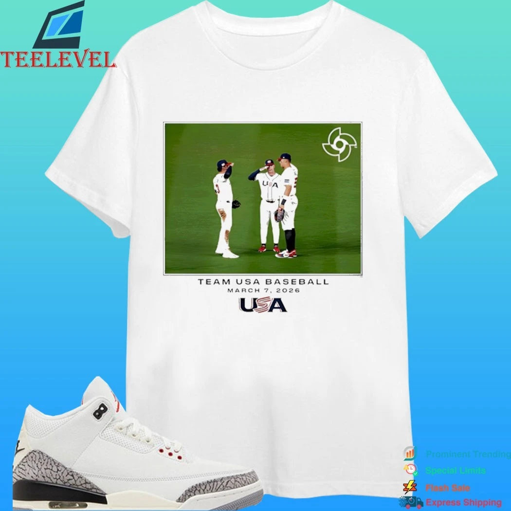 Team Usa Baseball March 7 2026 Shirt