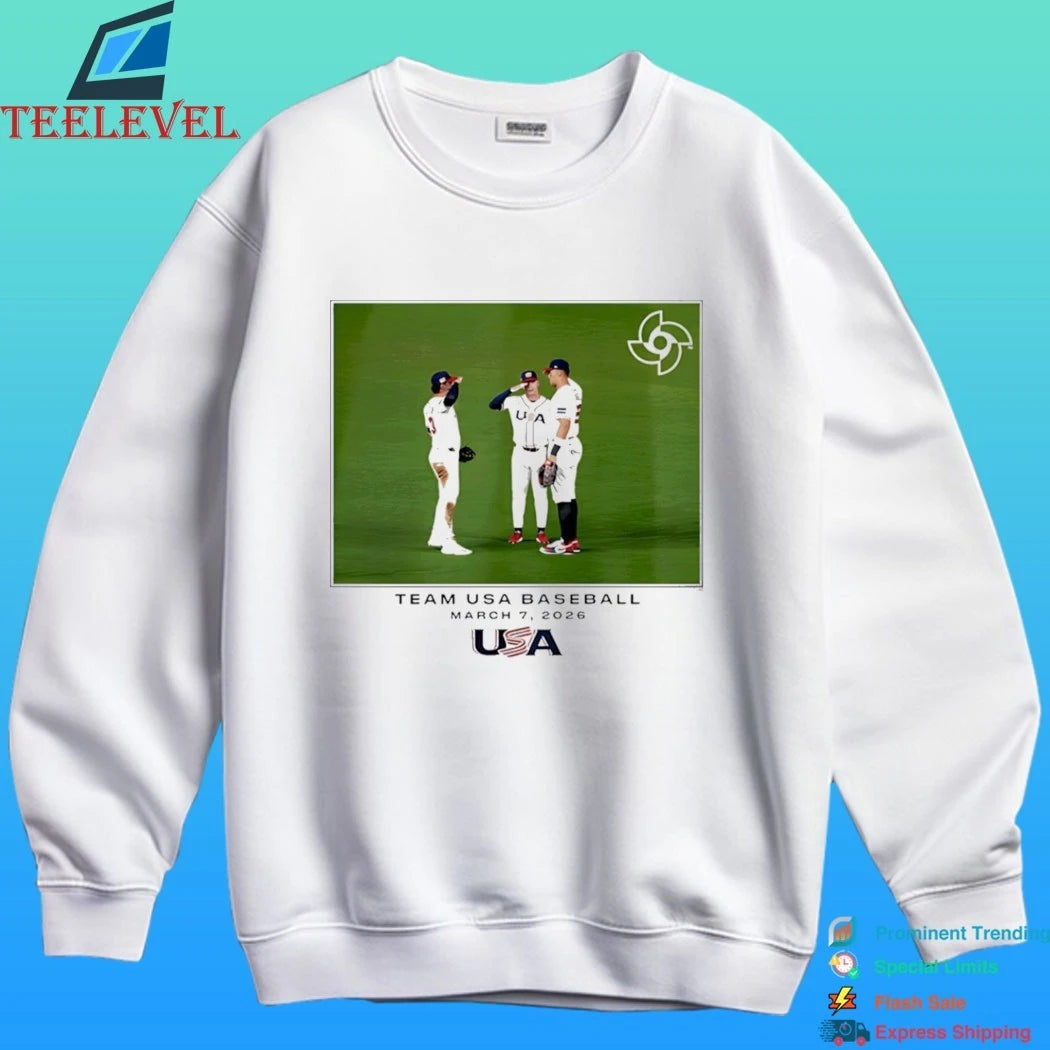 Team Usa Baseball March 7 2026 Shirt