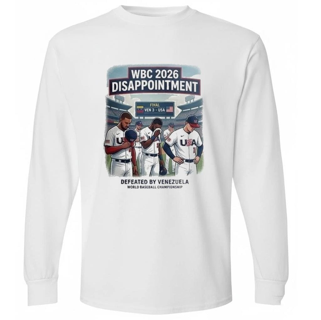 team USA lost Venezuela World Baseball Classic championship 2026 sport Shirt