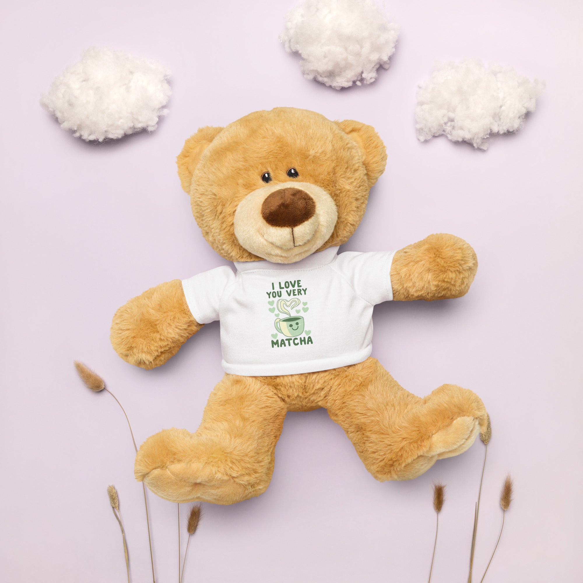 I Love You Very Matcha Teddy Bear
