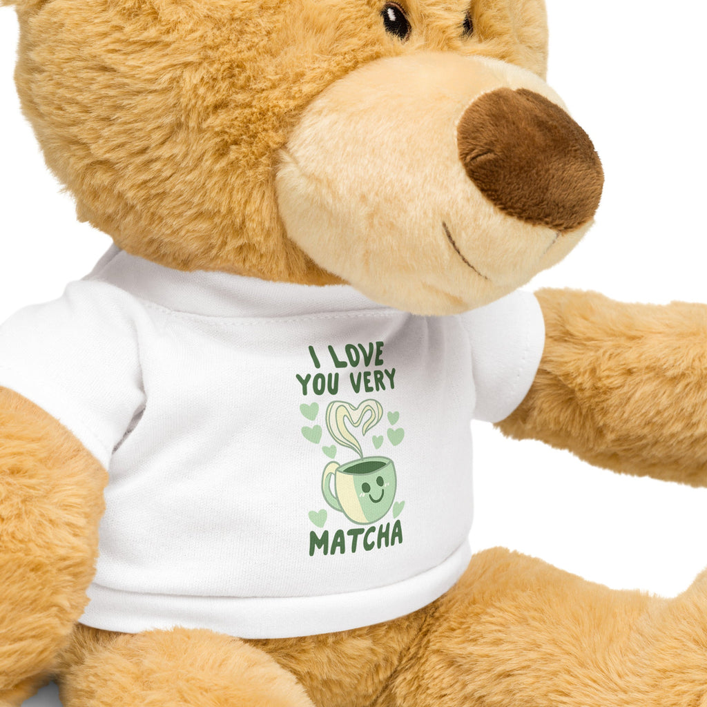 I Love You Very Matcha Teddy Bear