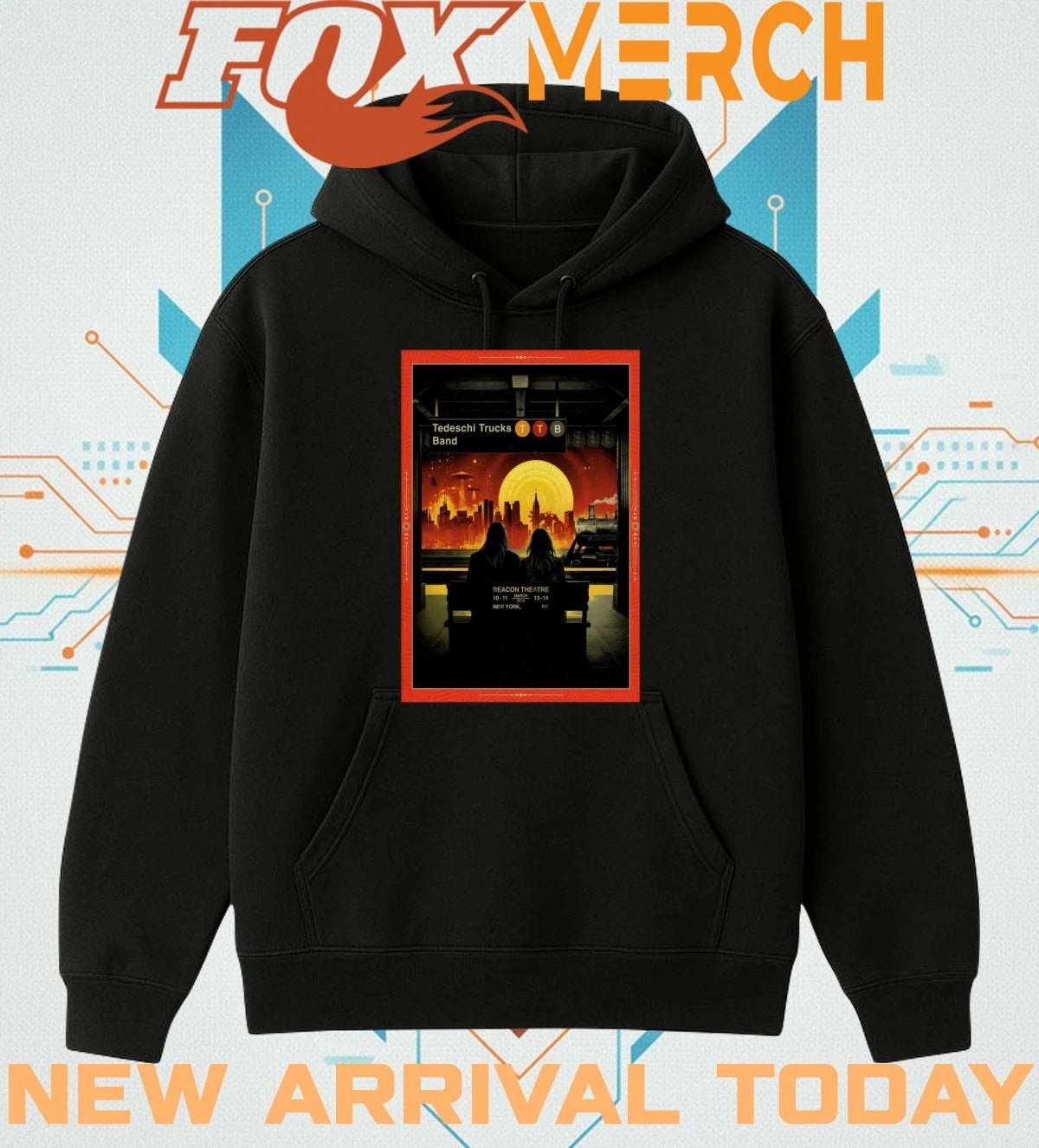 Tedeschi Trucks Band mar 13-14 2026 New York NY poster t-shirt