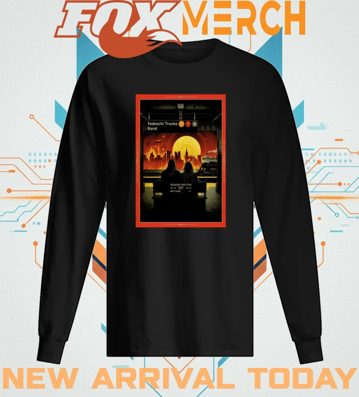 Tedeschi Trucks Band mar 13-14 2026 New York NY poster t-shirt