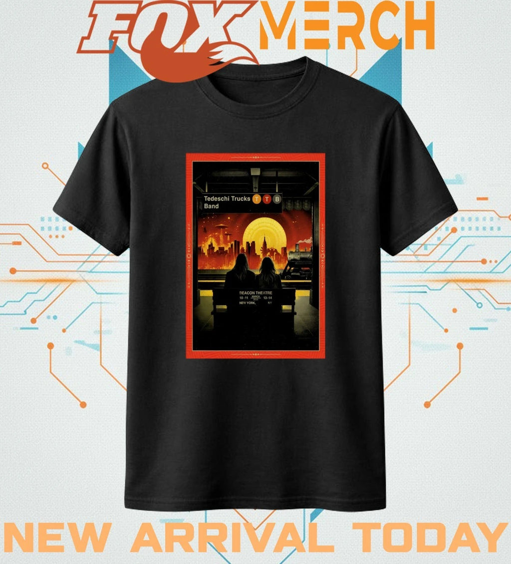 Tedeschi Trucks Band mar 13-14 2026 New York NY poster t-shirt