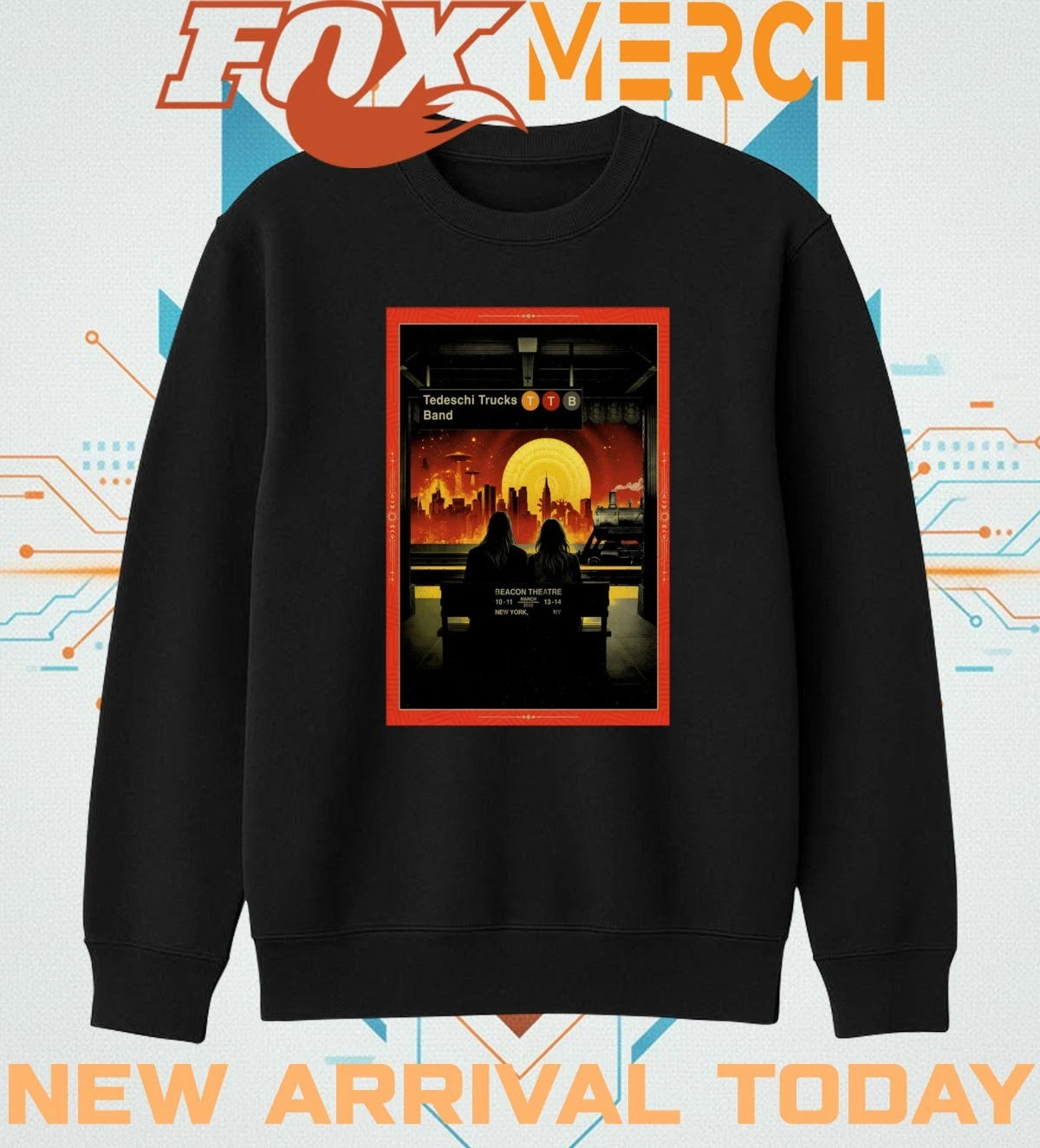 Tedeschi Trucks Band mar 13-14 2026 New York NY poster t-shirt